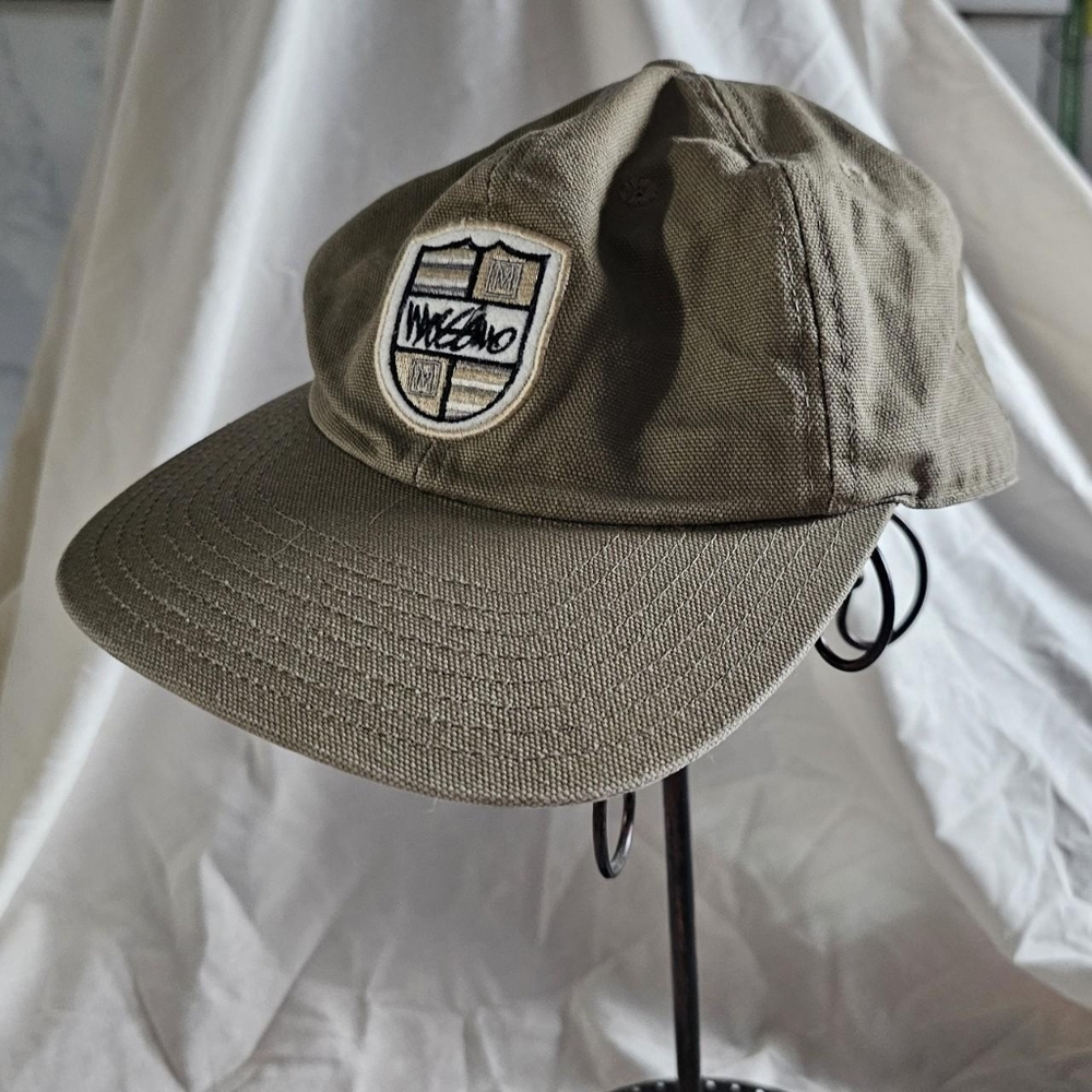 Y2k vintage mossimo tan logo  baseball cap